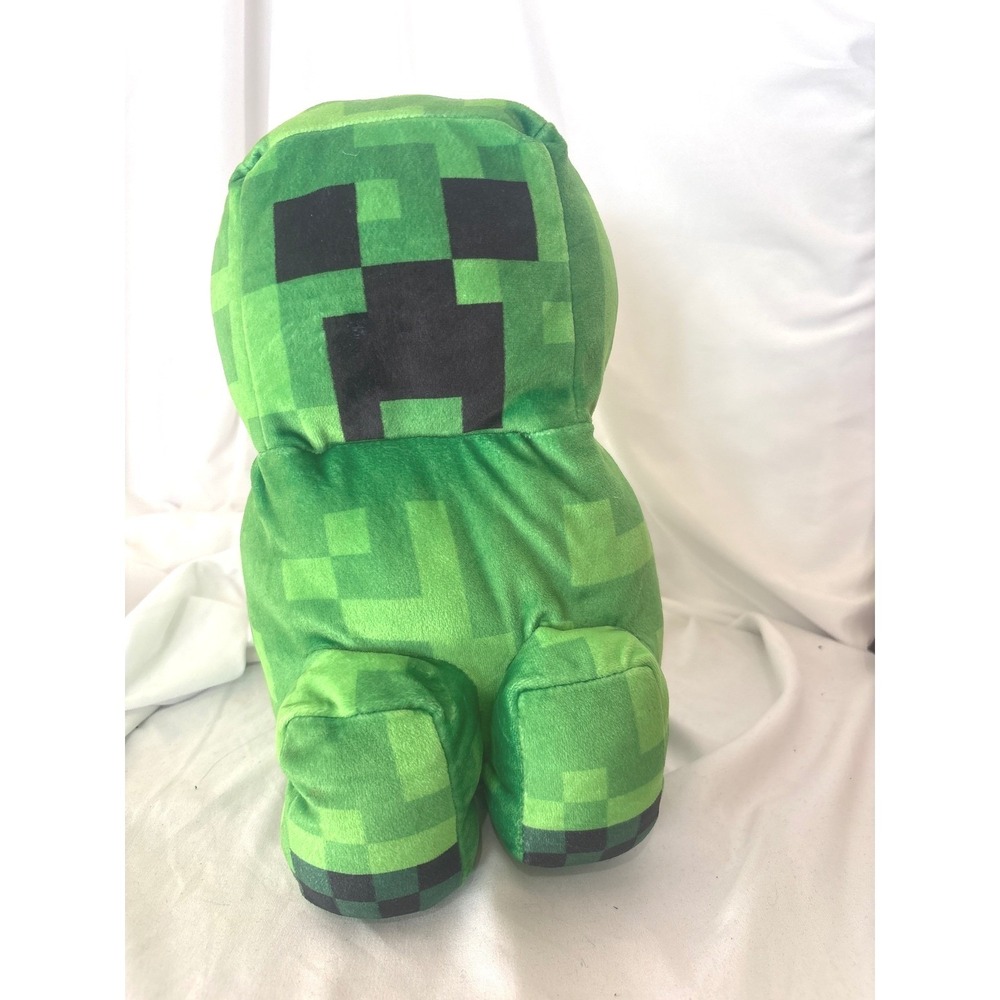 Minecraft Creeper Plush 10 Inch Green Pixelated Stuffed Toy Northwest Group